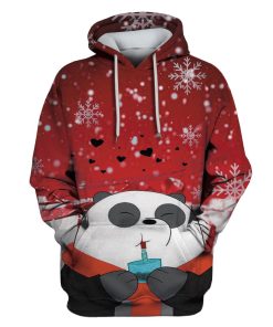 PANDA Custom T-shirt - Hoodies Apparel HD-MV110664 3D Custom Fleece Hoodies Hoodie S 