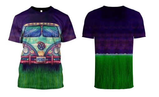 Peace Car Hoodies - T-Shirts Apparel HP110134 3D Custom Fleece Hoodies