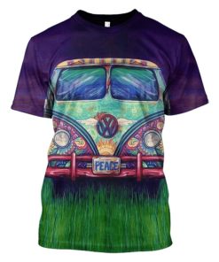 Peace Car Hoodies - T-Shirts Apparel HP110134 3D Custom Fleece Hoodies T-Shirt S 