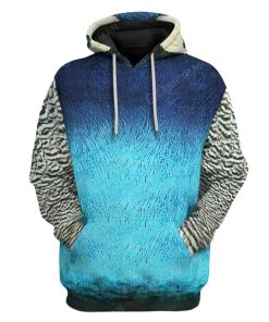 Peacock Custom T-shirt - Hoodies Apparel HD-TA11111911 3D Custom Fleece Hoodies Hoodie S 