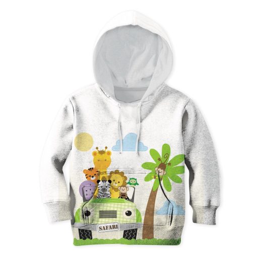 Pets Going Straight To The Summer Custom Hoodies T-shirt Apparel HD-PET110286K kid 3D apparel Kid Hoodie S/6-8