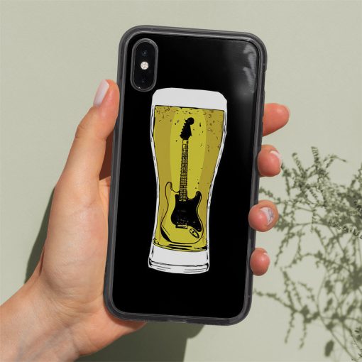 Gearhumans 3D Guitar Beer Phone Case