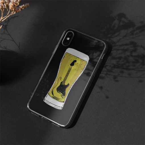Gearhumans 3D Guitar Beer Phone Case