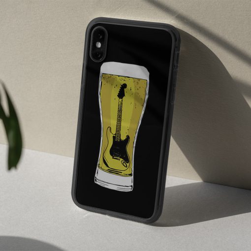 Gearhumans 3D Guitar Beer Phone Case