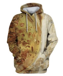 Physical Geography Custom T-shirt - Hoodies Apparel HD-GH110513 3D Custom Fleece Hoodies Hoodie S 