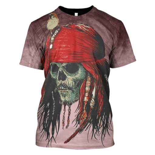 Pirates of the Caribbean Hoodies - T-Shirts Apparel MV110146 3D Custom Fleece Hoodies T-Shirt S
