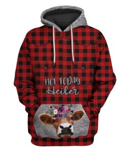 Plaid hoodie Custom T-shirt - Hoodies Apparel HD-GH1106143 3D Custom Fleece Hoodies Hoodie S 