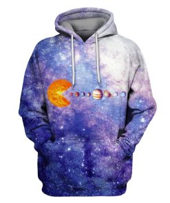 Planets in the solar system Custom T-shirt - Hoodies Apparel GH110390 3D Custom Fleece Hoodies Hoodie S