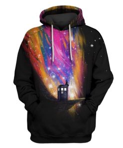 Police box Doctor who Custom T-shirt - Hoodies Apparel HD-MV111370 3D Custom Fleece Hoodies Hoodie S