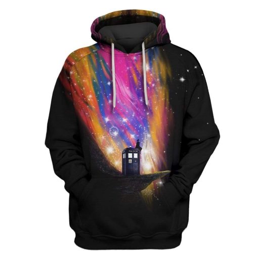 Police box Doctor who Custom T-shirt - Hoodies Apparel HD-MV111370 3D Custom Fleece Hoodies Hoodie S