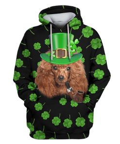 Poodle Custom T-shirt - Hoodies Apparel HD-PET110443 3D Custom Fleece Hoodies Hoodie S 