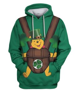 Pooh Custom T-shirt - Hoodies Apparel HD-GH110657 3D Custom Fleece Hoodies Hoodie S 