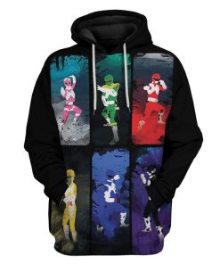 Power Rangers What Is Your Power Custom T-Shirts Hoodies Apparel MV-DT0402201 3D Custom Fleece Hoodies Hoodie S 