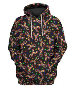 Puzzle Custom T-shirt - Hoodies Apparel HD-GH1106178 3D Custom Fleece Hoodies Hoodie S 