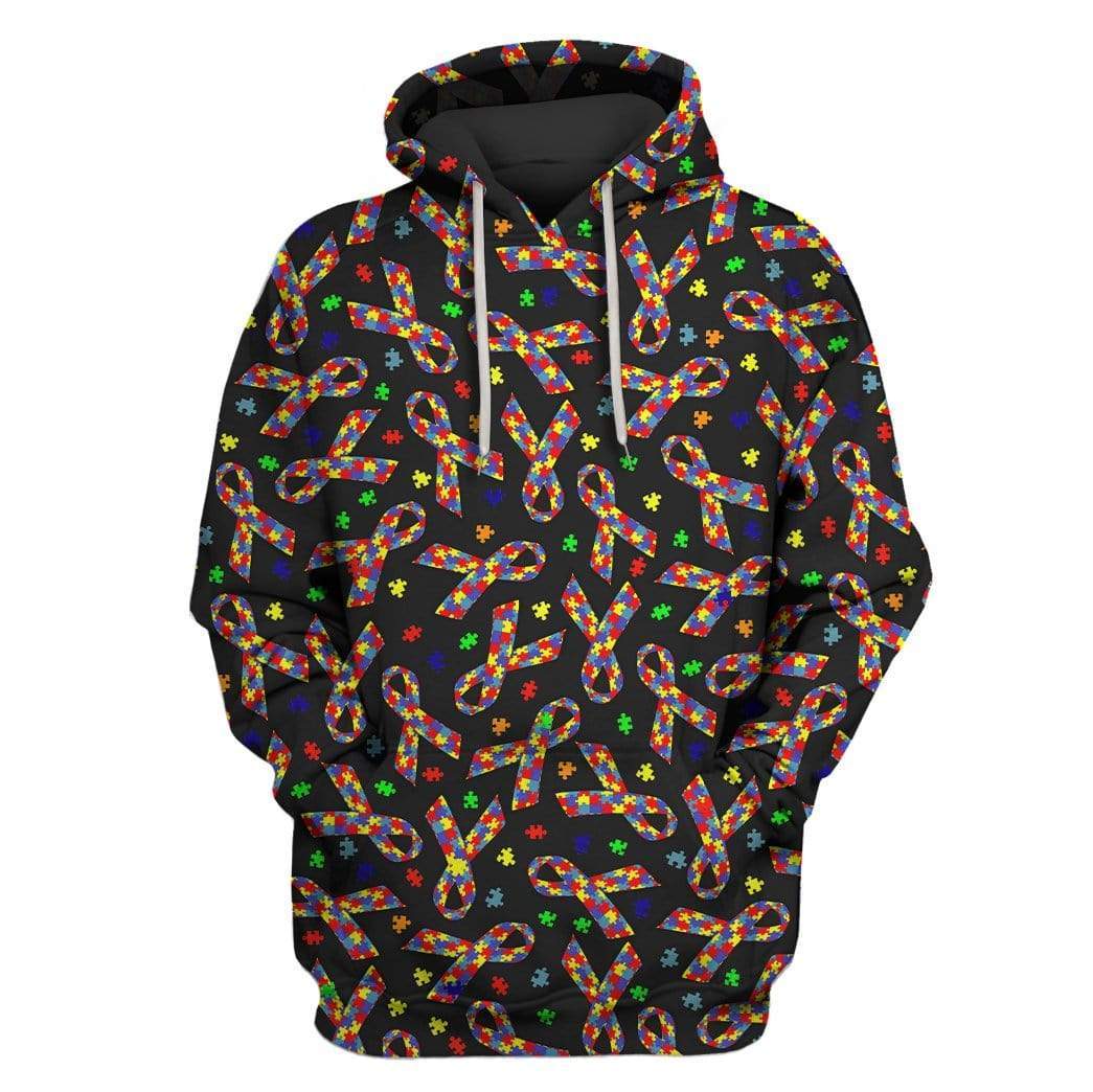 Gearhumans Puzzle Custom T-shirt - Hoodies Apparel 1 Puzzle Custom T-shirt - Hoodies Apparel HD-GH1106178 3D Custom Fleece Hoodies Hoodie S