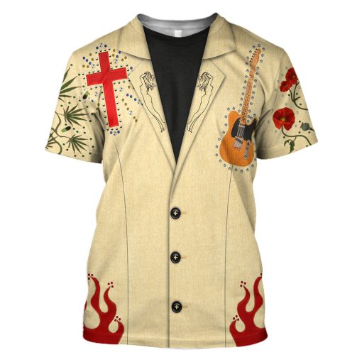 Gearhumans Custom Gram Parsons Nudie Suit Apparel