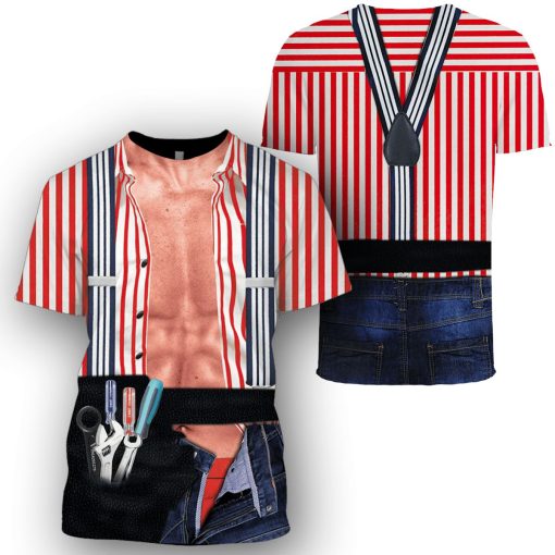 REPAIRER Custom T-shirt - Hoodies Apparel HD-JOB110109 3D Custom Fleece Hoodies