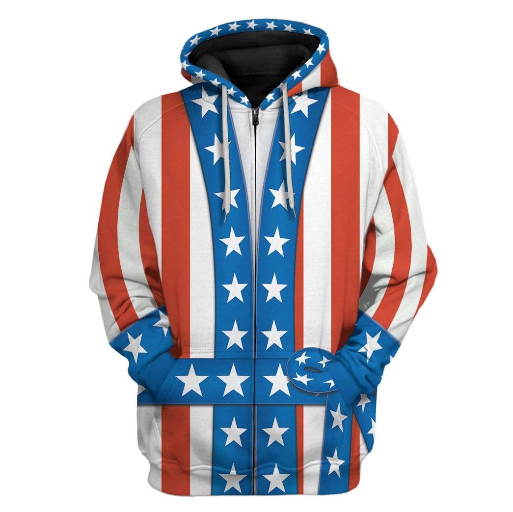 Gearhumans Rocky Boxing Custom T-Shirts Hoodies Apparel 4 Rocky Boxing Custom T-Shirts Hoodies Apparel HD-QM3101202 3D Custom Fleece Hoodies Zip Hoodie S