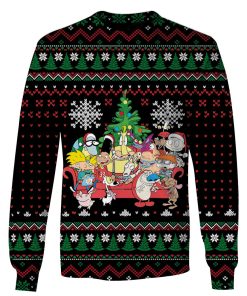 Rugrats Merry Christmas Custom T-shirt - Hoodies Apparel HD-UGL110211 3D Custom Fleece Hoodies Long Sleeve S 