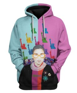 Ruth Bader Ginsburg Women March Custom T-Shirts Hoodies Apparel HD-QM2001204 3D Custom Fleece Hoodies Hoodie S 