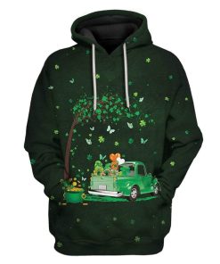 Saint Patrick Day Gnomes Custom T-Shirts Hoodies Apparel HD-DT1601202 3D Custom Fleece Hoodies Hoodie S 