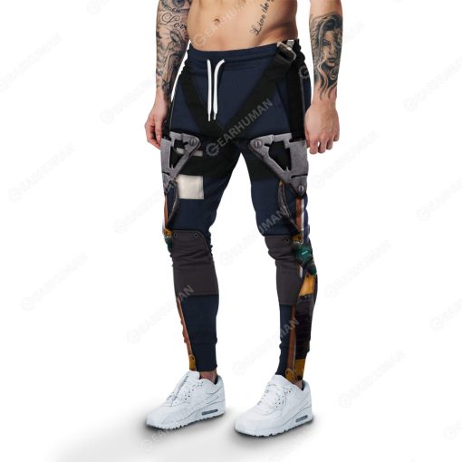 Sam Porter Bridges Custom T-shirt - Hoodies Apparel HD-DT14111907 3D Custom Fleece Hoodies Sweatpants S