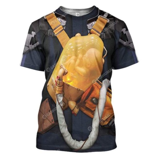 Sam Porter Bridges Custom T-shirt - Hoodies Apparel HD-DT14111907 3D Custom Fleece Hoodies T-Shirt S