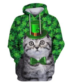 Scottish Fold Custom T-shirt - Hoodies Apparel HD-PET110431 3D Custom Fleece Hoodies Hoodie S 