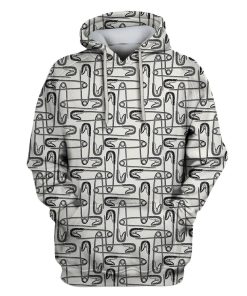 Sewing Pin Custom T-shirt - Hoodies Apparel HD-GH110559 3D Custom Fleece Hoodies Hoodie S 