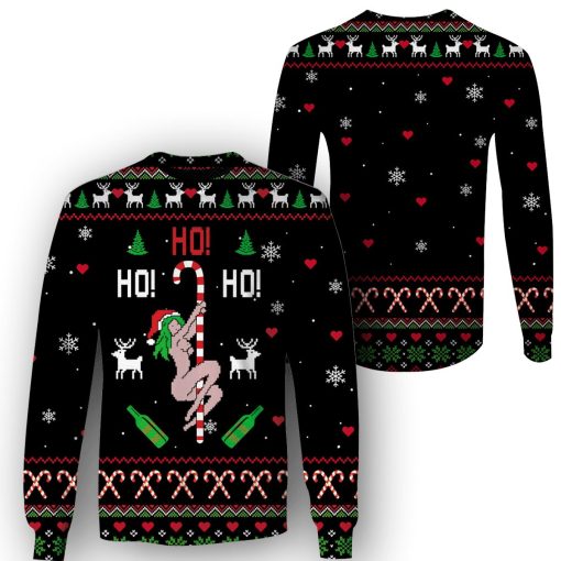 Sexy Dancer On Christmas Custom T-shirt - Hoodies Apparel HD-UGL110204 3D Custom Fleece Hoodies