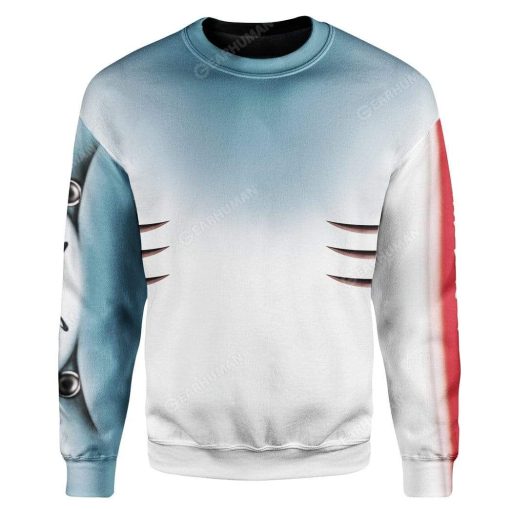 SHARK T-Shirts Hoodies Apparel HD-QM2611197 3D Custom Fleece Hoodies Long Sleeve S