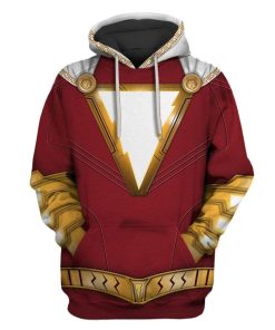Shazam Custom T-shirt - Hoodies Apparel HD-MV111391 3D Custom Fleece Hoodies Hoodie S 