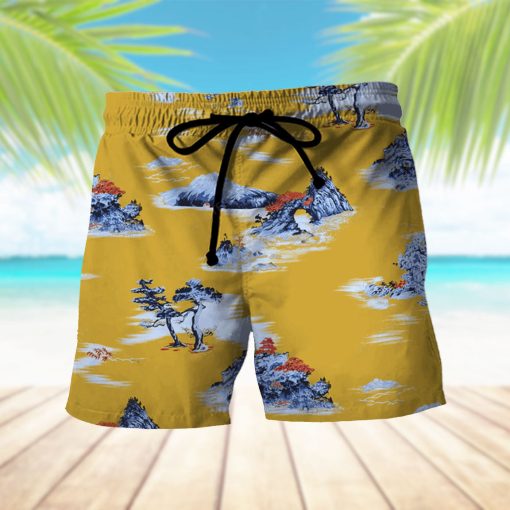 Gearhumans 3D Brad Pitt Cliff Booth In Once Up On A Time In Hollywood Hawaii Short - Image 2