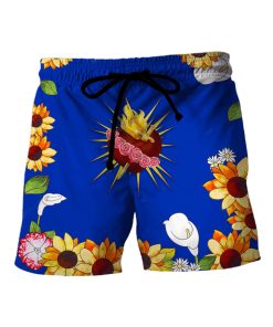 Gearhumans 3D Romeo Montague Leonardo Dicaprio In Romeo & Juliet Hawaii Shorts