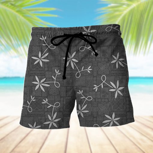 Gearhumans 3D ELV PRL Black Hawaii Shorts