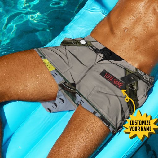 Gearhumans 3D Ghostbusters 1984 Hawaii Shorts - Image 3