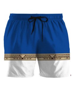 Gearhumans 3D Power Ranger Zeo Blue Shorts
