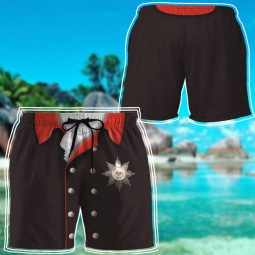 Gearhumans 3D Custom Frederick The Great Shorts - Image 6