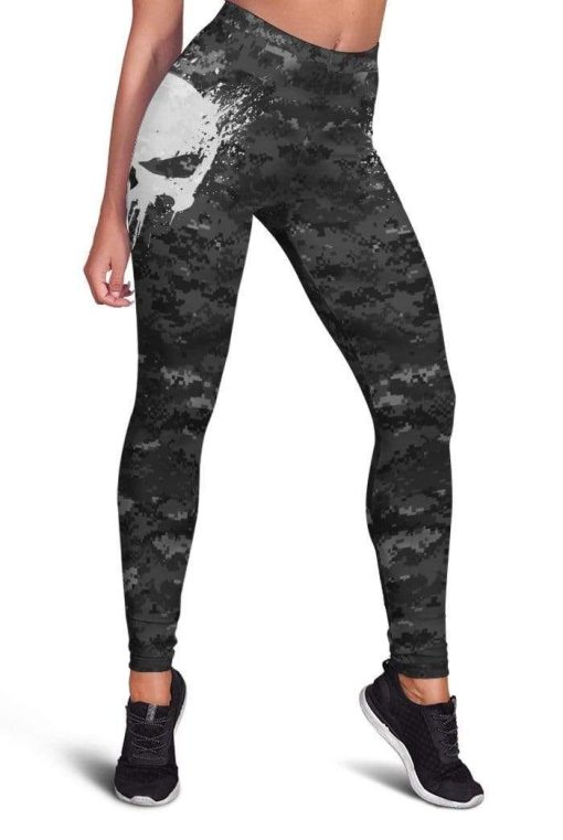 Skull Full-print Leggings HD-GH1106113-LEG Leggings Leggings S