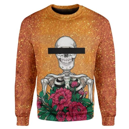 Skull Parasite Custom T-Shirts Hoodies Apparel SK-TA1501203 3D Custom Fleece Hoodies Long Sleeve S