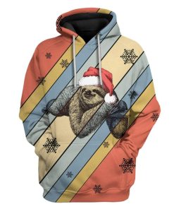 Sloth Custom T-shirt - Hoodies Apparel HD-TA22111904 3D Custom Fleece Hoodies Hoodie S 