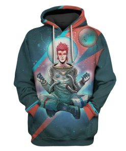Space Oddity Custom T-shirt - Hoodies Apparel HD-GH20473 3D Custom Fleece Hoodies Hoodie S 