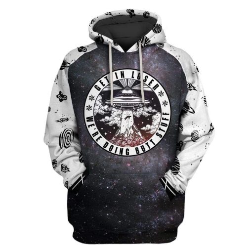 Space UFO Custom T-shirt - Hoodies Apparel HD-GH20014 3D Custom Fleece Hoodies Hoodie S
