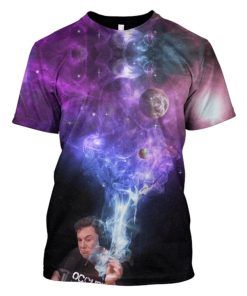 SpaceX T-Shirts GH110108 3D Custom Fleece Hoodies T-Shirt S 