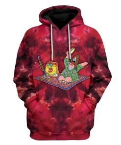 Spongebob Custom T-shirt - Hoodies Apparel HD-TA06111905 3D Custom Fleece Hoodies Hoodie S 