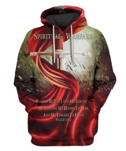 Spritual warefare Custom T-shirt - Hoodies Apparel HD-GH20205 3D Custom Fleece Hoodies Hoodie S 