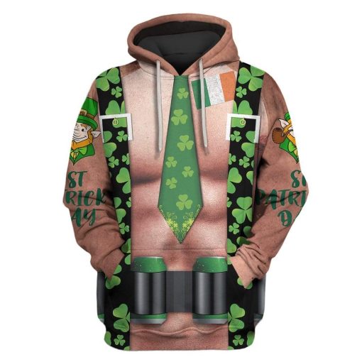 Gearhumans ST. PATRICK'S DAY Custom T-shirt - Hoodies Apparel 1 ST. PATRICK'S DAY Custom T-shirt - Hoodies Apparel HD-GH110688 3D Custom Fleece Hoodies Hoodie S