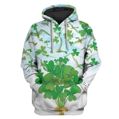 St Patricks Day Custom T-shirt - Hoodies Apparel HD-GH110697 3D Custom Fleece Hoodies Hoodie S