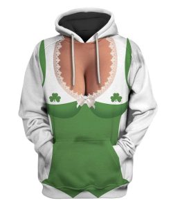 St Patricks Day Funny Custom T-shirt - Hoodies Apparel HD-GH110696 3D Custom Fleece Hoodies Hoodie S 