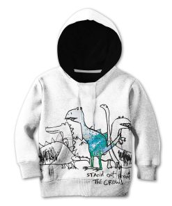Stand Out From The Crowd Custom Hoodies T-shirt Apparel HD-GH1106122K kid 3D apparel Kid Hoodie S/6-8
